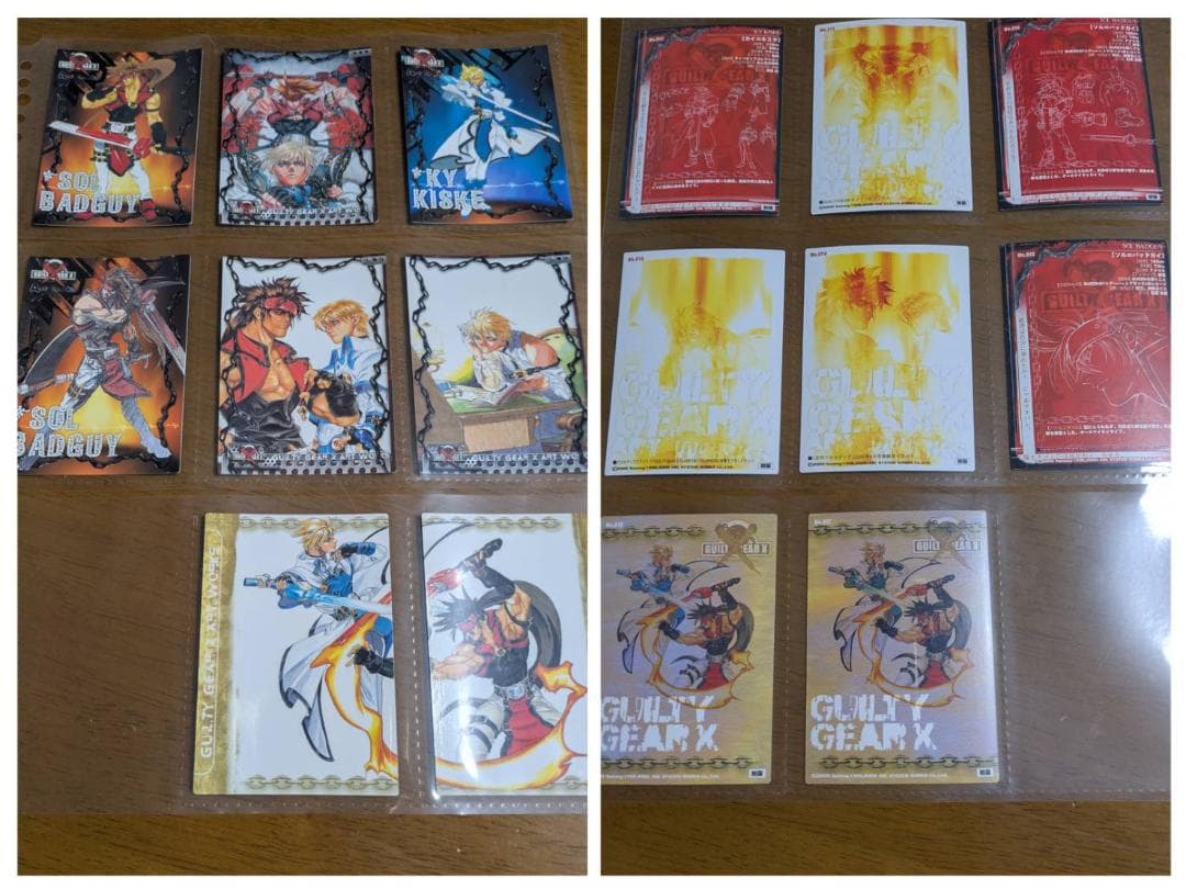 ギルティギアゼクス GGX アートワークス トレーディングカード 65枚セット