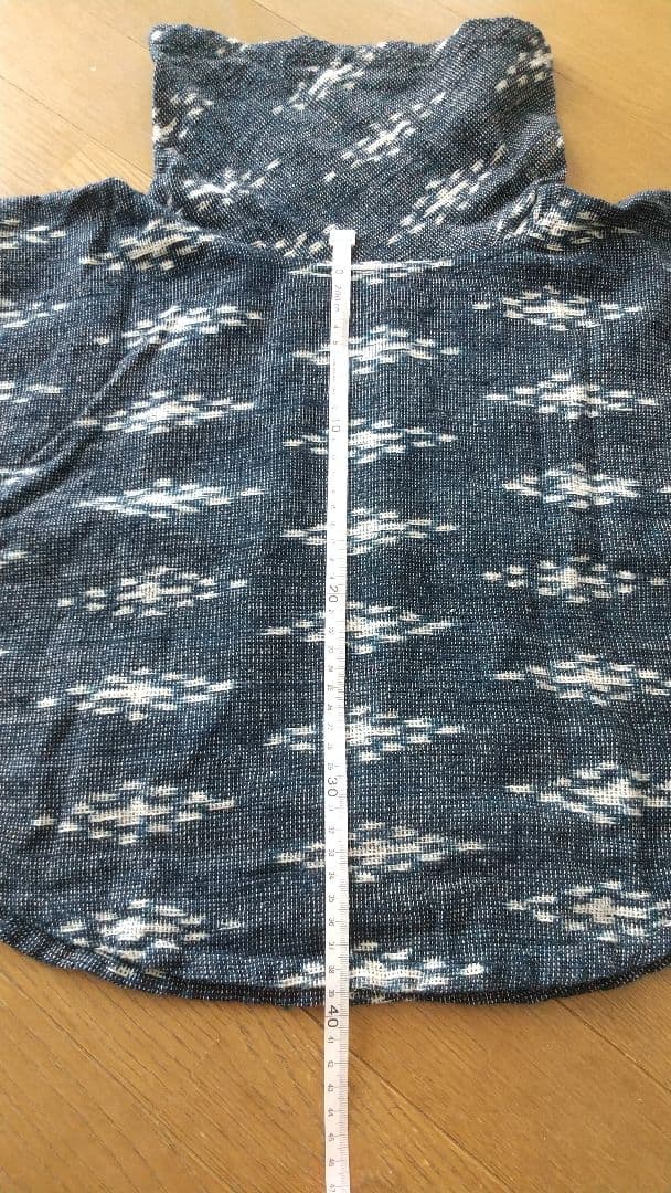 うさとの服　プルオーバー　藍染