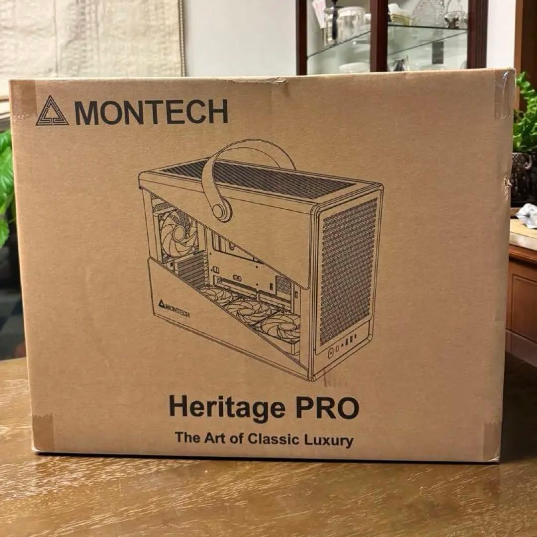 【新品未使用】MONTECH Heritage PRO PCケース（ブラック）