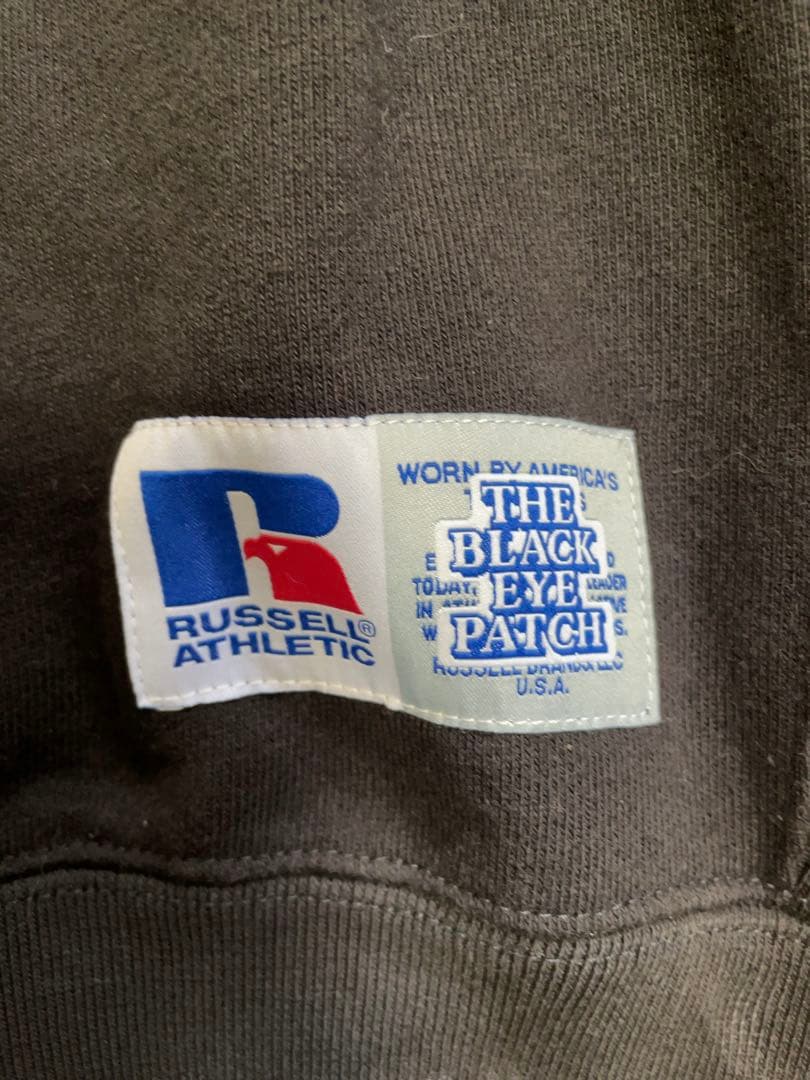 トップス BlackEyePatch x Russell sweat \"Black\"