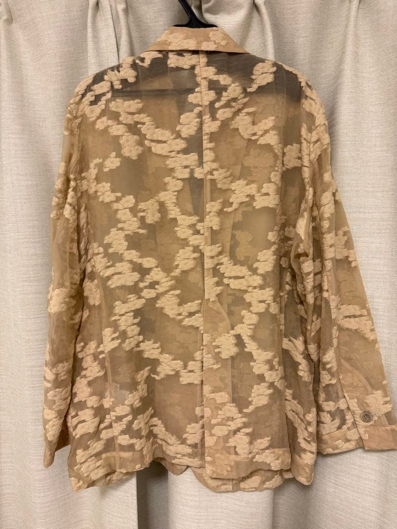 ジャケット・アウター CLANE FLOWER SHEER JACQUARD JACKET