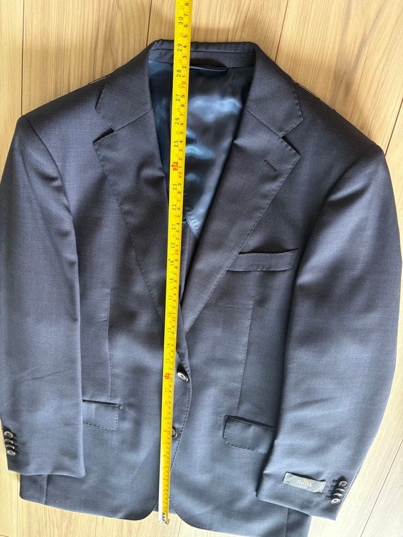 【新品未使用】REDAネイビー ビジネススーツ
