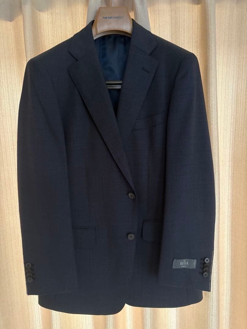 【新品未使用】REDAネイビー ビジネススーツ