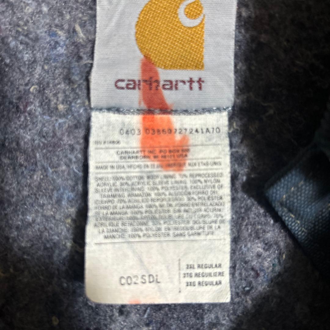 カーハート　CARHARTT ミシガンチョアコート ネイビー USA製