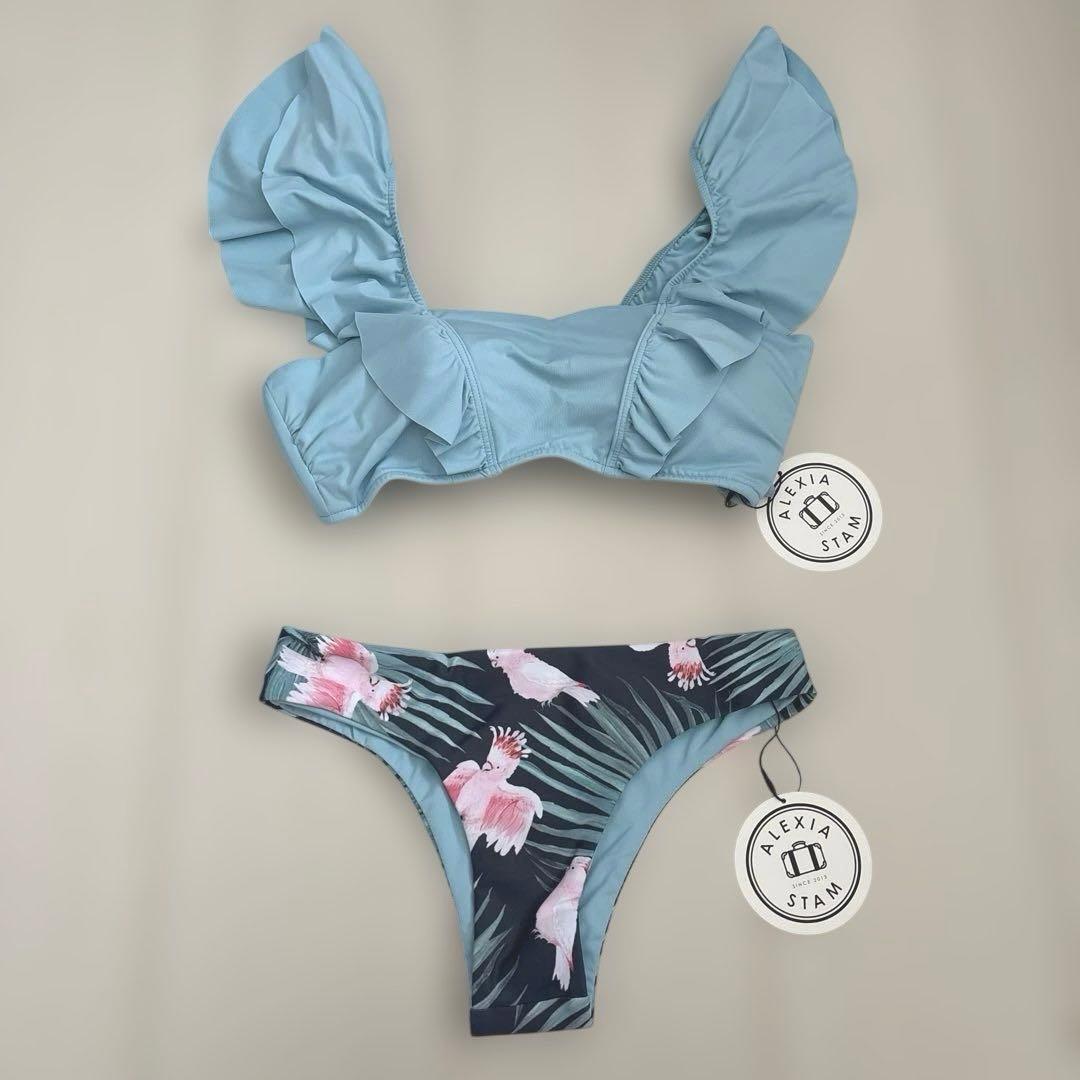 【最終値下げ】新品未使用品！ALEXIA STAM 水着セット ビキニ Sサイズ