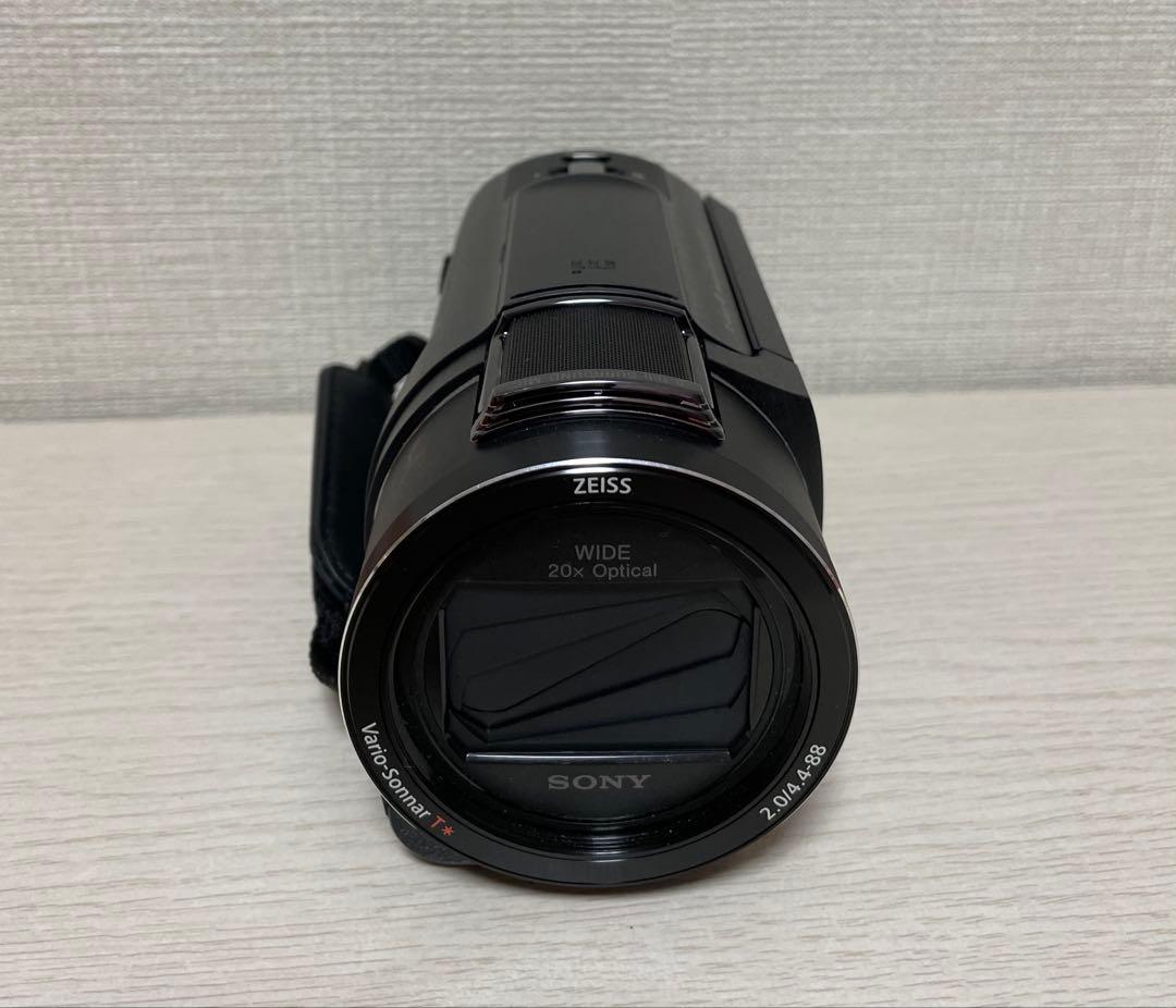 美品 SONY SONY FDR-AX45 ブラック デジタルビデオカメラ 中古