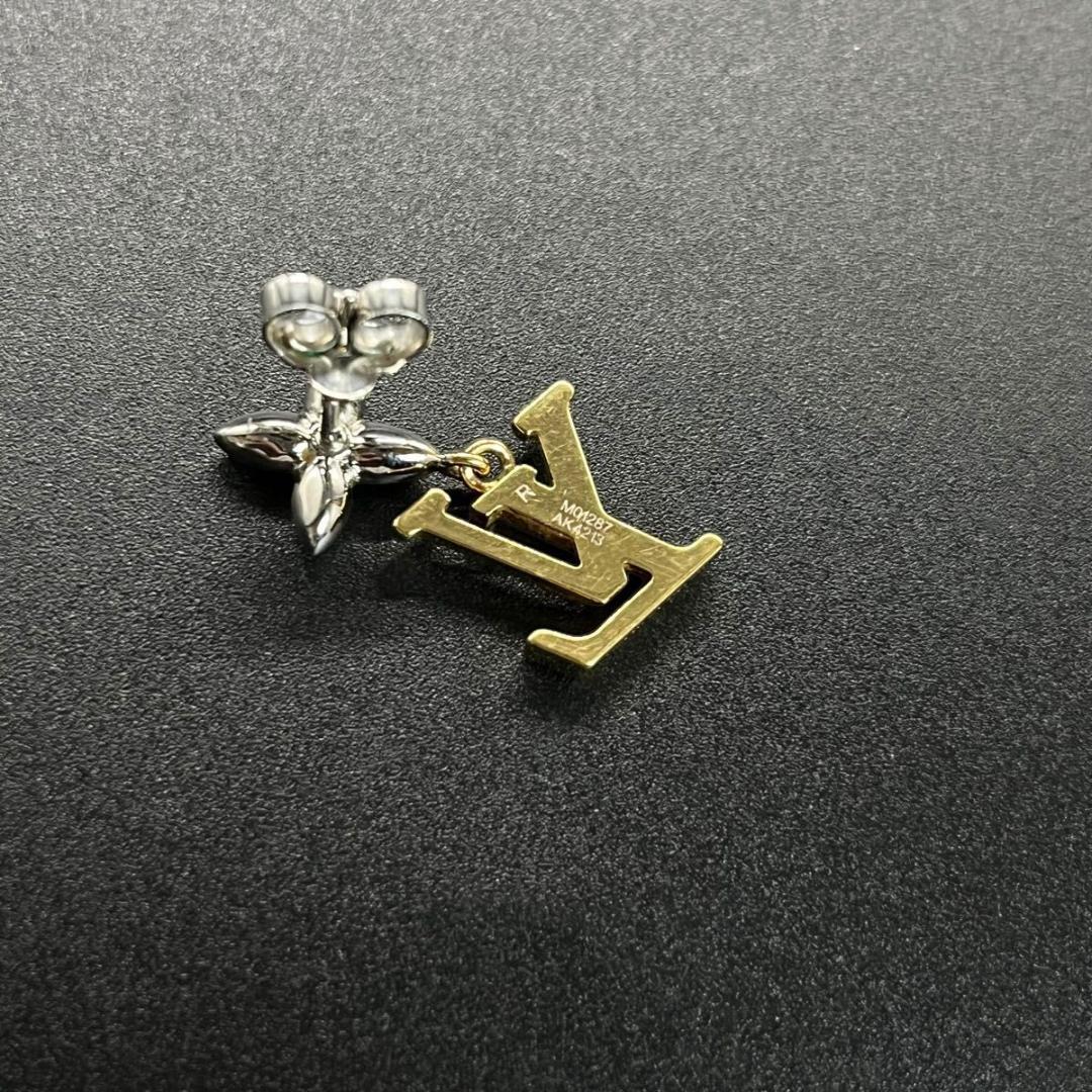 LOUIS VUITTON ルイヴィトン LV ピアス M01287 片耳