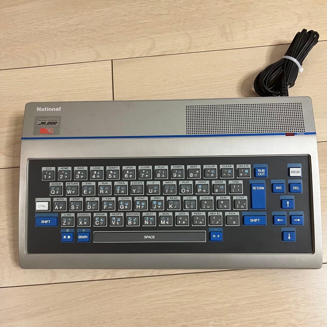✨【動作品　希少　レトロ】ナショナル　JR-200 　TX-12T1