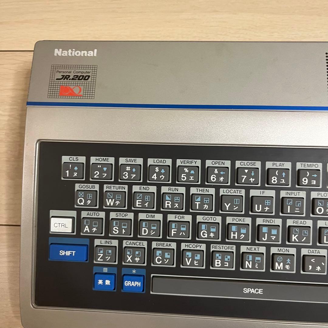 ✨【動作品　希少　レトロ】ナショナル　JR-200 　TX-12T1