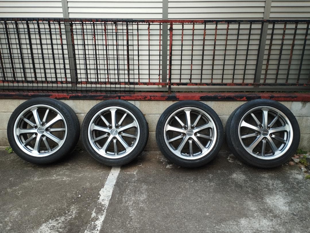 引取り限定 BRIDGESTONE 18インチ タイヤ＋ホイールセット