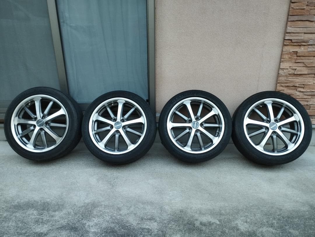 引取り限定 BRIDGESTONE 18インチ タイヤ＋ホイールセット