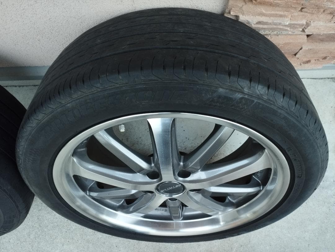 引取り限定 BRIDGESTONE 18インチ タイヤ＋ホイールセット