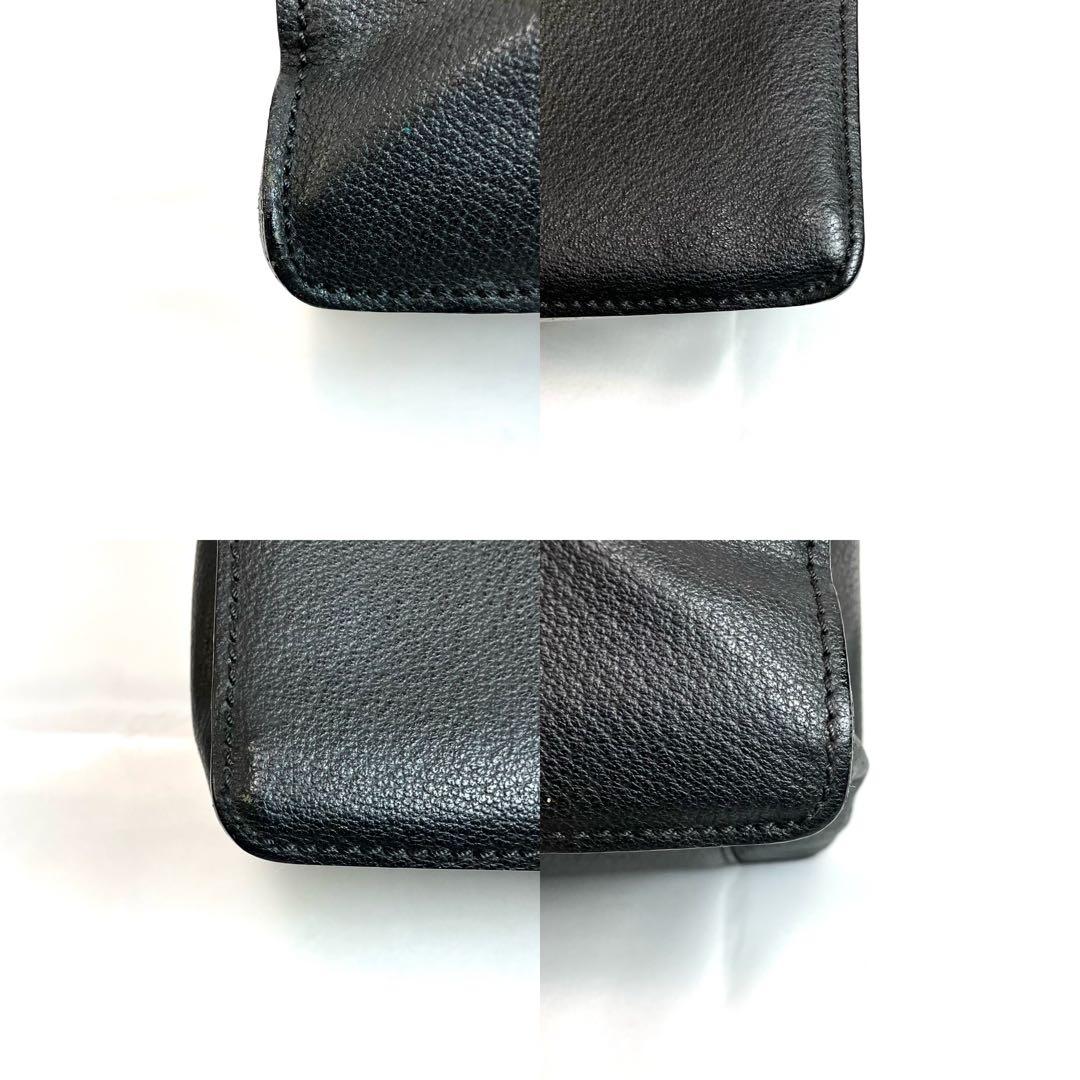 【美品】ヴァレクストラ　ブリーフケース　レザー　A4 ロゴ　ヴィンテージ