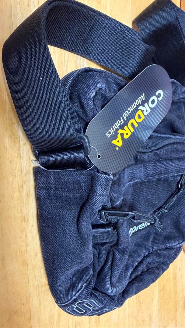 Supreme ショルダーバッグ ブラック コーデュラ