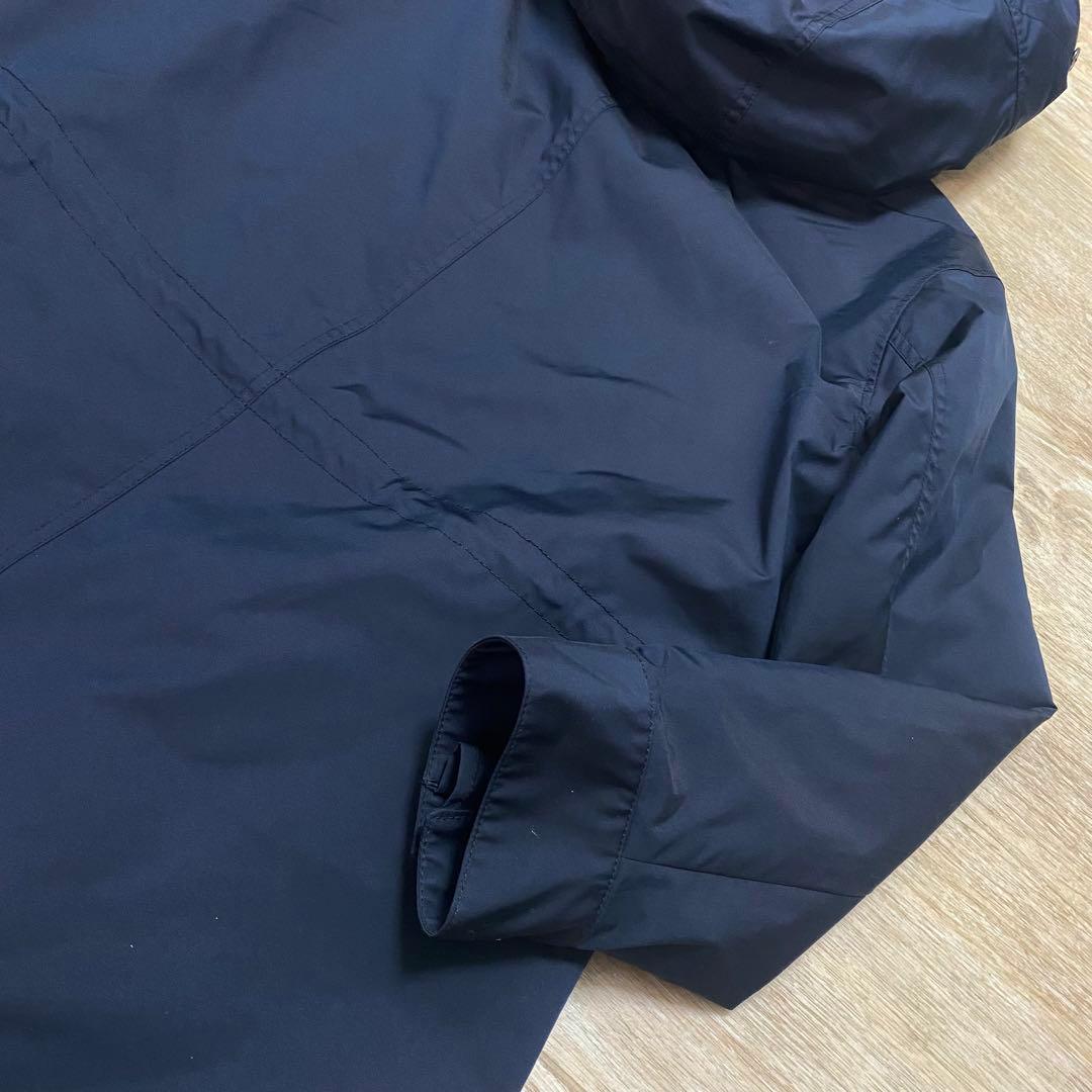 極美品 グリーンレーベルリラクシング SC モッズコート ロング 38 ネイビー