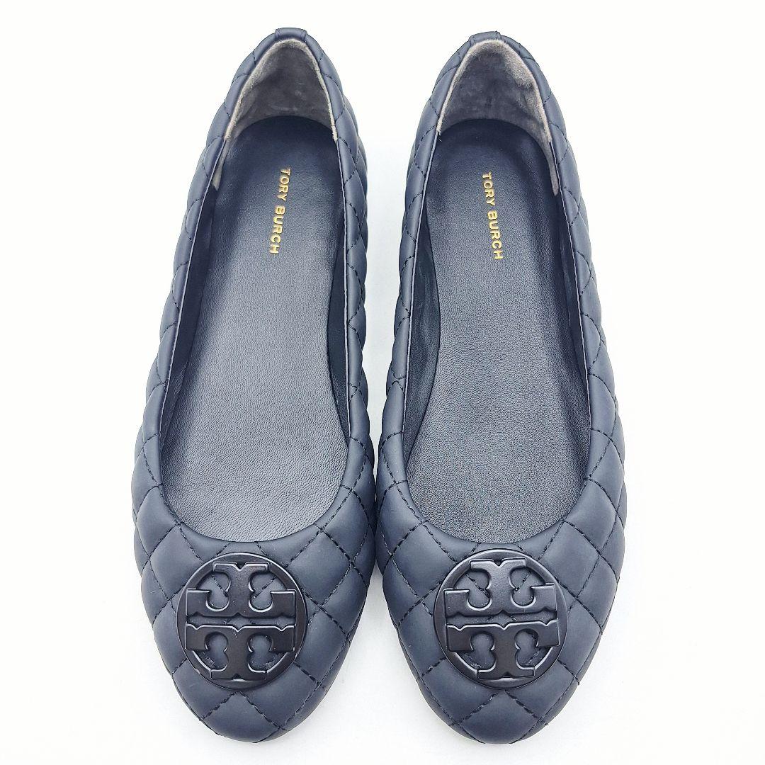 TORY BURCH キルティング バレエシューズ