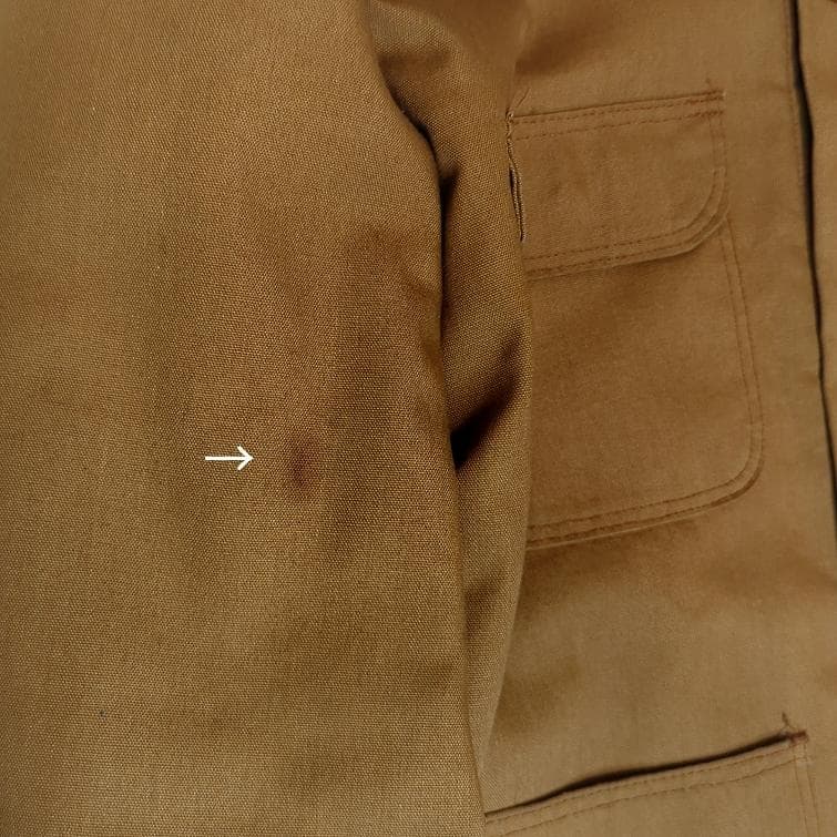 【70s USA製】Wrangler コーデュロイ襟 カバーオール ブラウン