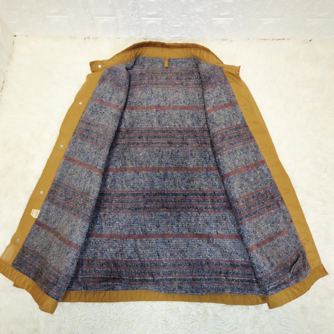 【70s USA製】Wrangler コーデュロイ襟 カバーオール ブラウン