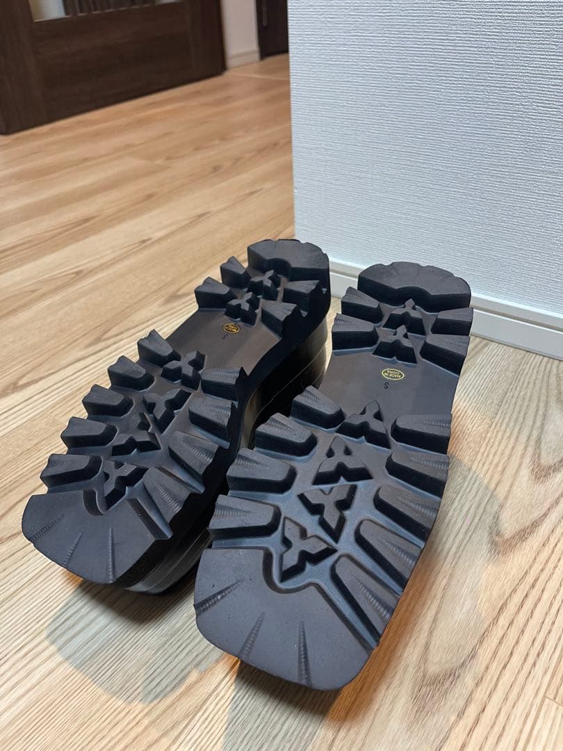 darichプラットフォームローファーSサイズ　ダーリッチ　厚底ローファー