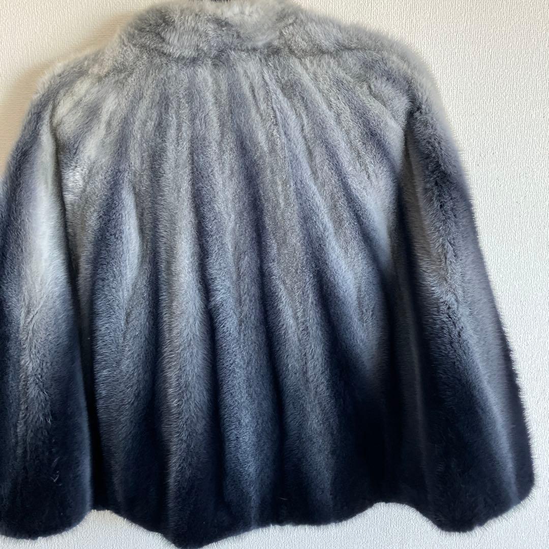 ミンク　ケープ　グラデーション　ふわふわ　専用倉庫預け品