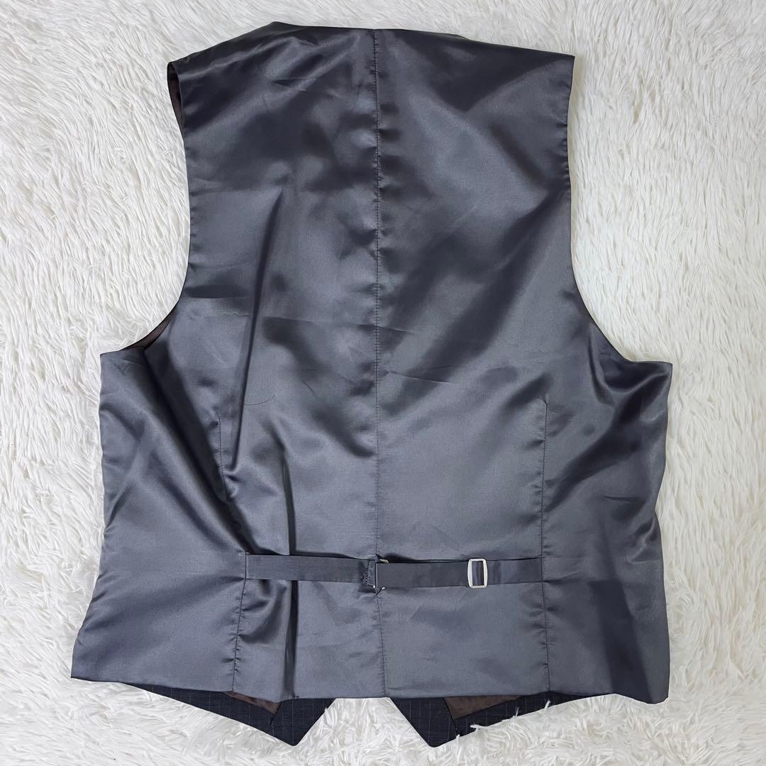 美品 パーソンズ 3ピース スーツ セットアップ AB6 L ストライプ