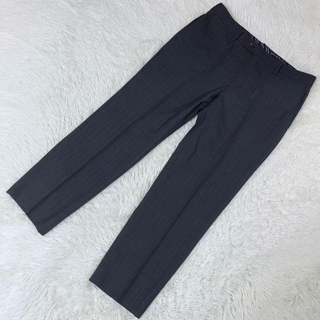 美品 パーソンズ 3ピース スーツ セットアップ AB6 L ストライプ