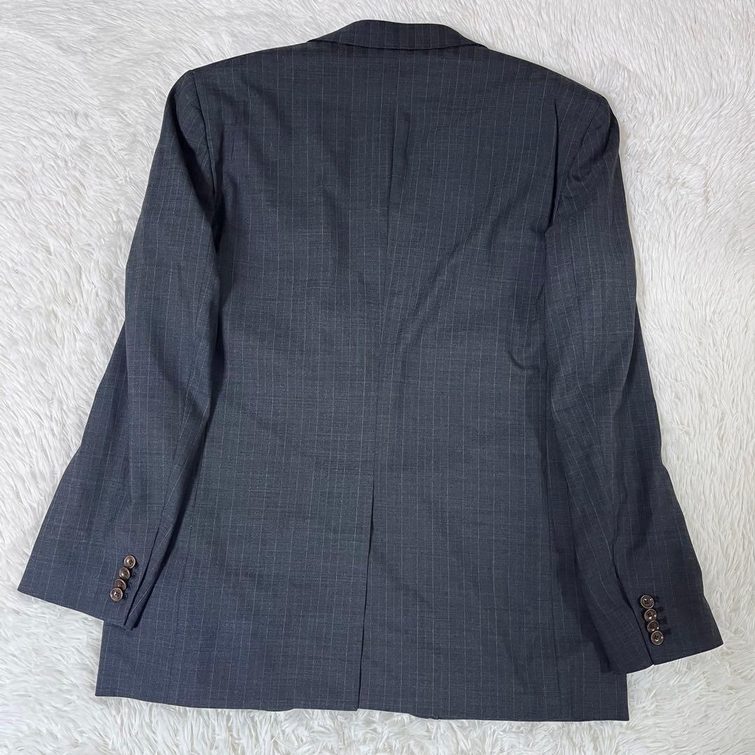 美品 パーソンズ 3ピース スーツ セットアップ AB6 L ストライプ