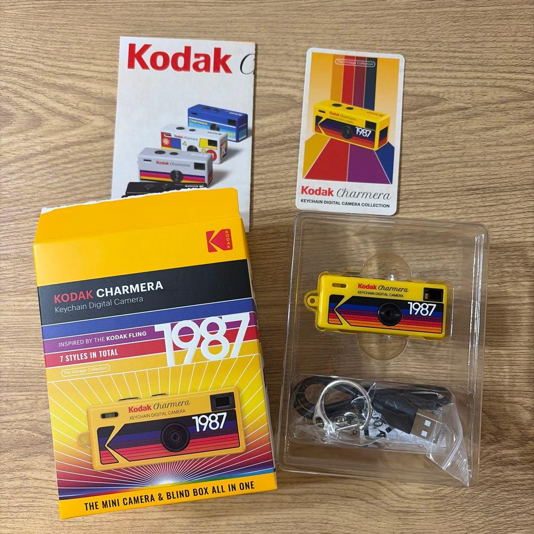 Kodak Charmera キーチェーンデジタルカメラ　 コダック　チャーメラ