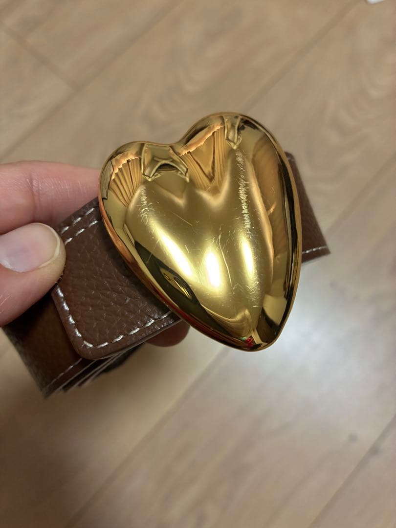 UNITED ARROWS 別注 ＜A VACATION＞ハートバックルベルト