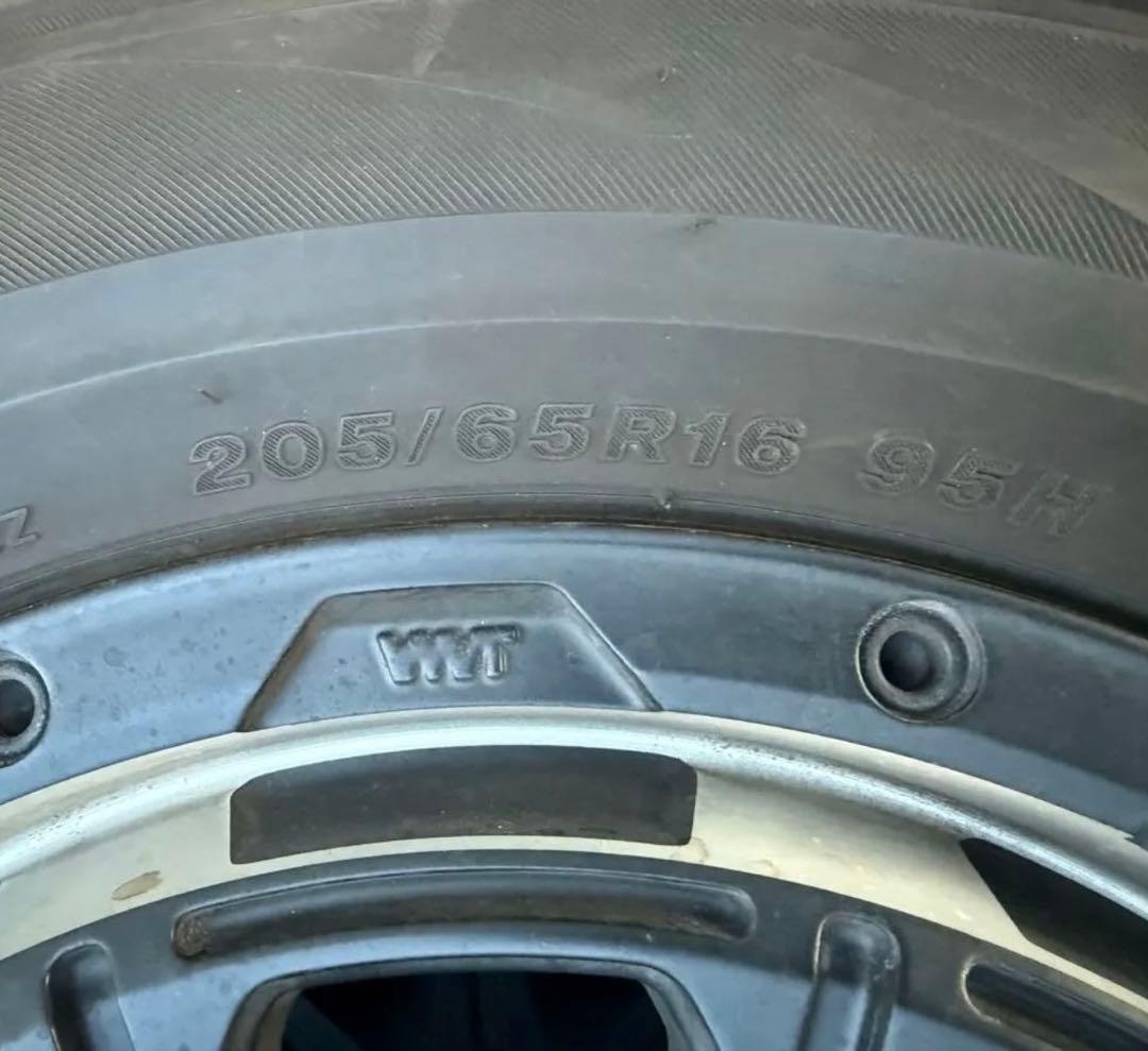 ①ライズ 205/65R16 REGNO GRV2 レグルス ホイールセット