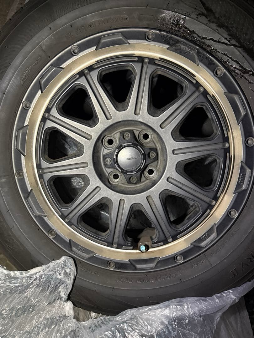 ①ライズ 205/65R16 REGNO GRV2 レグルス ホイールセット