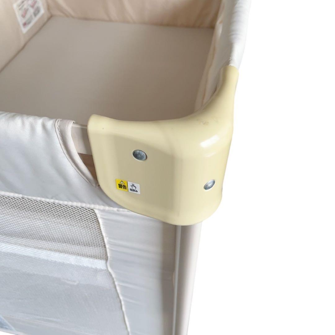 アップリカ　ベビーベッド　ココネルエアー　ミルク　aprica coconel