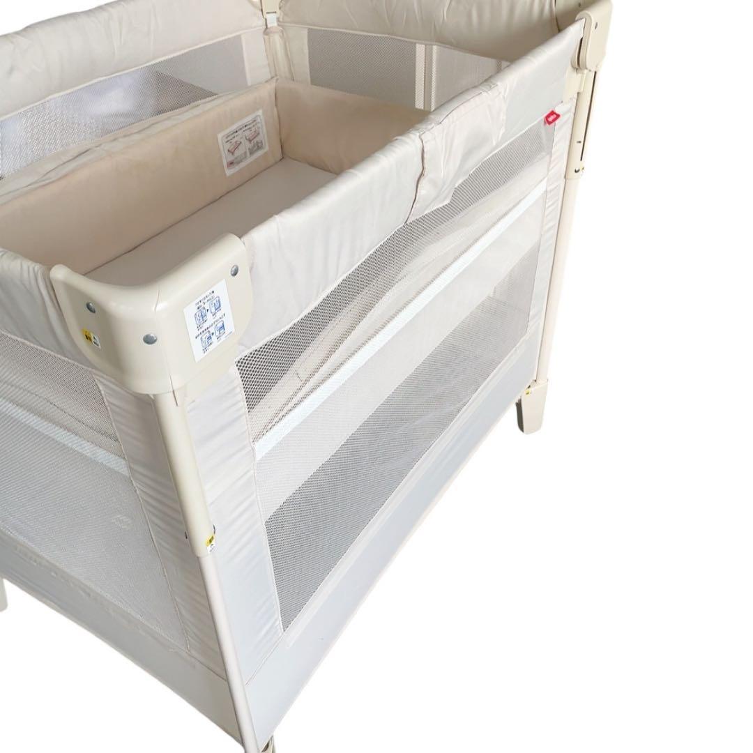 アップリカ　ベビーベッド　ココネルエアー　ミルク　aprica coconel
