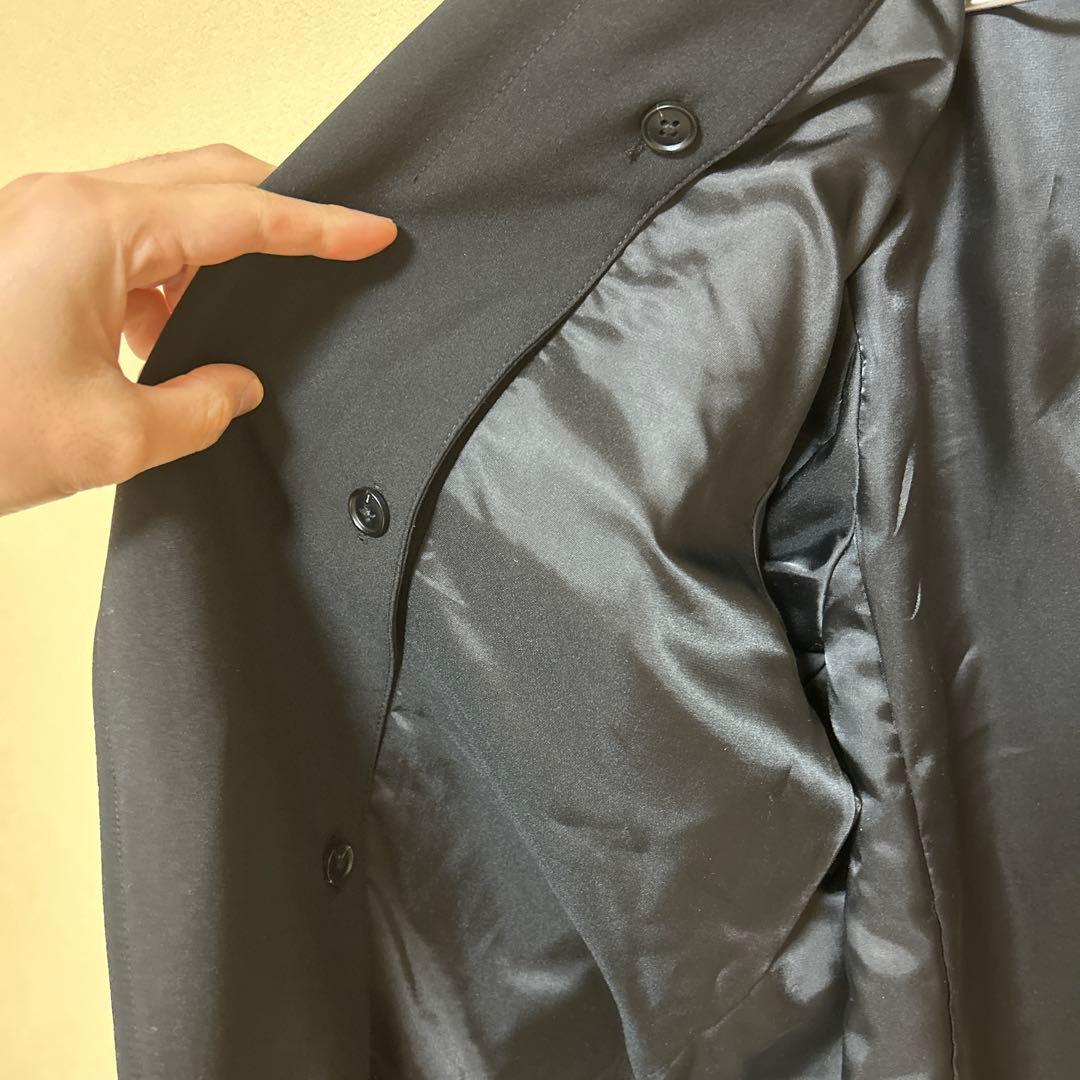 取り外し可能なラペル付きスーツブレザー 46 /ブラック