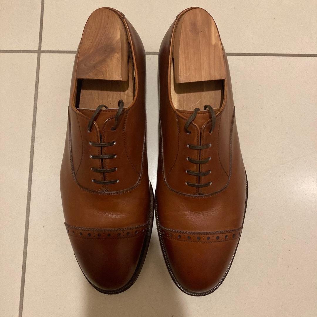 【極美品】NEW & LINGWOOD REGAL日本製 25㎝ ブラウン