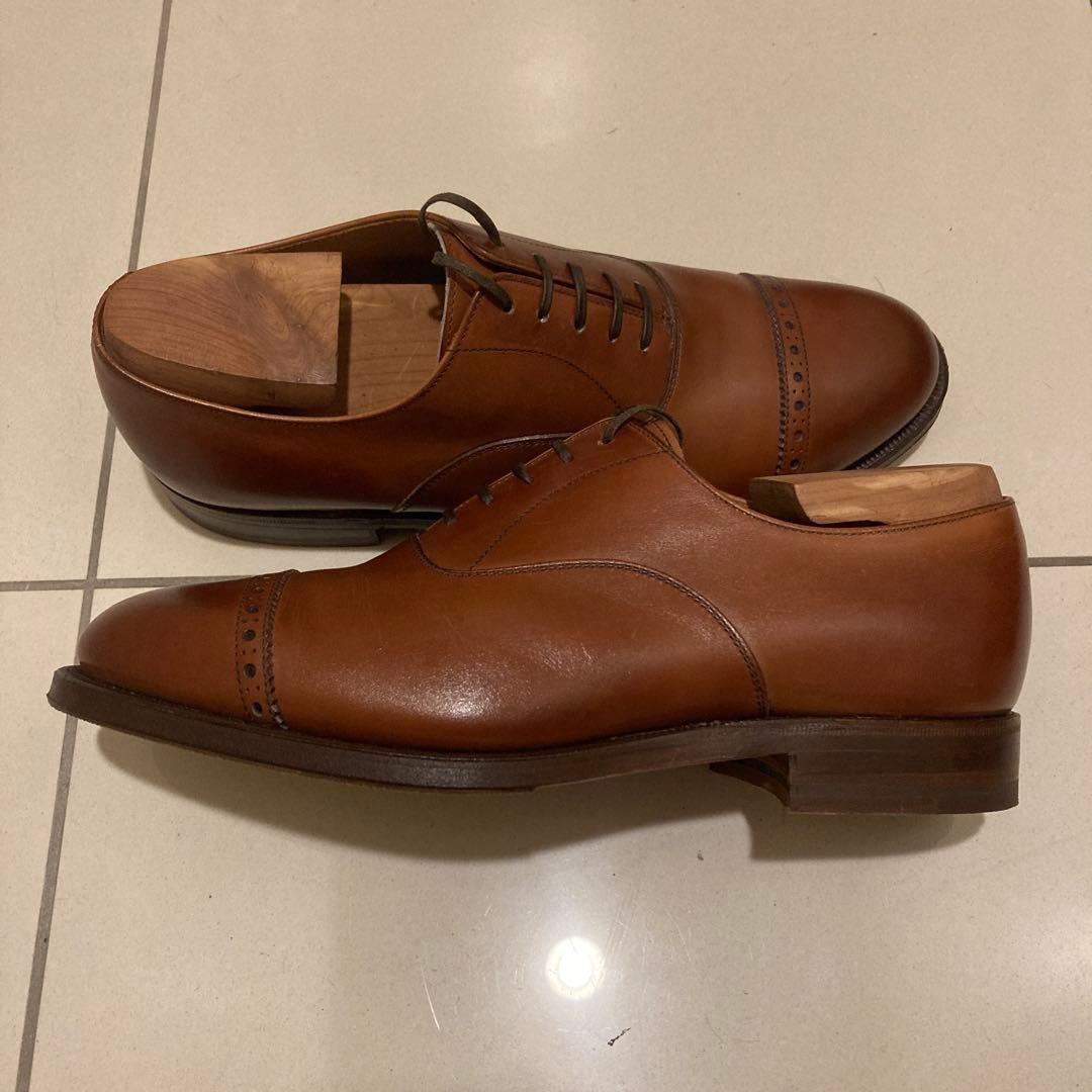 【極美品】NEW & LINGWOOD REGAL日本製 25㎝ ブラウン