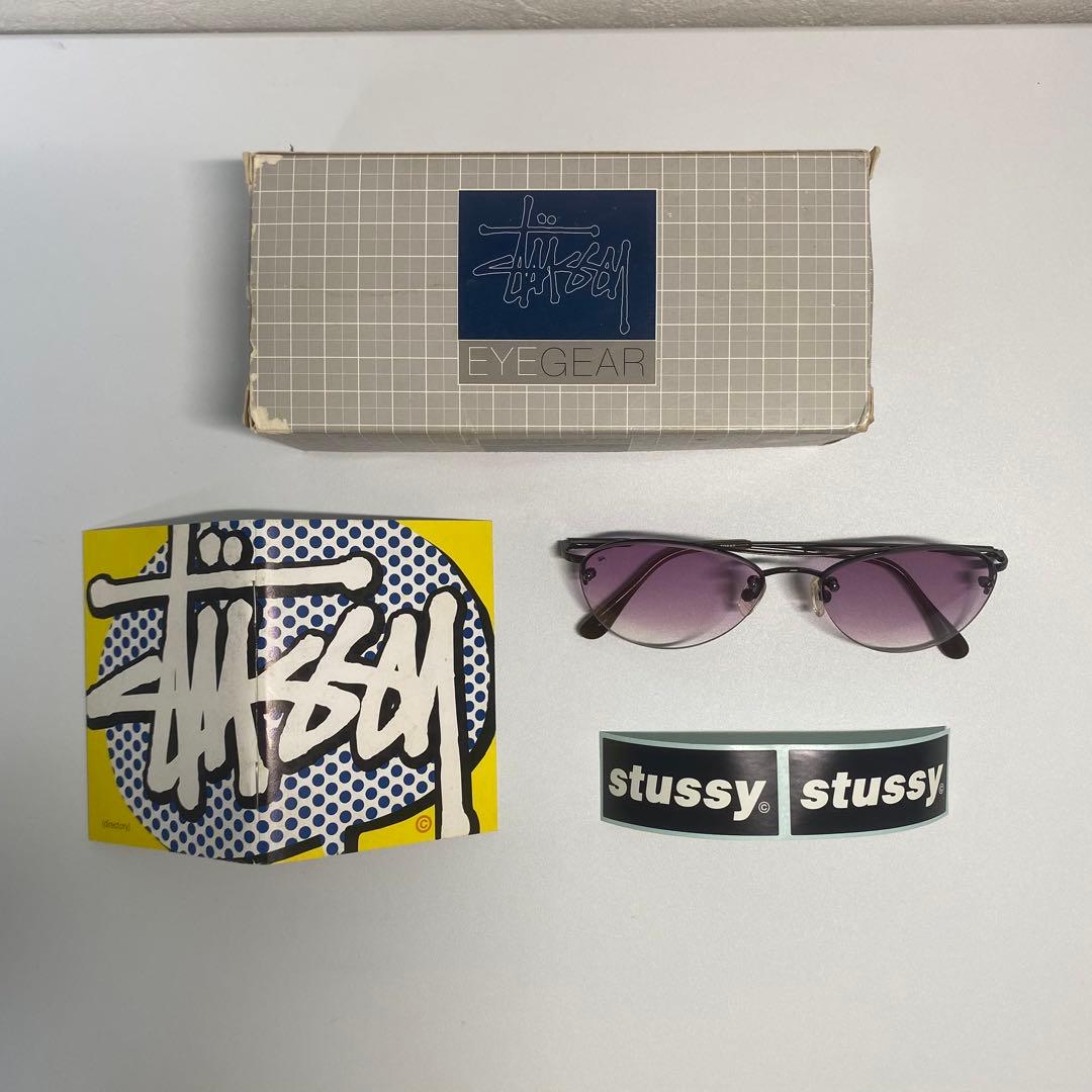 00s old Stussy サングラスOLLIE ダブルブリッジ