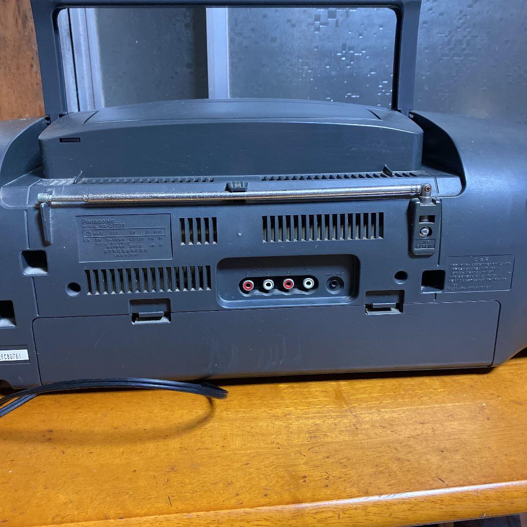 パナソニック製CDラジカセ　コブラトップ