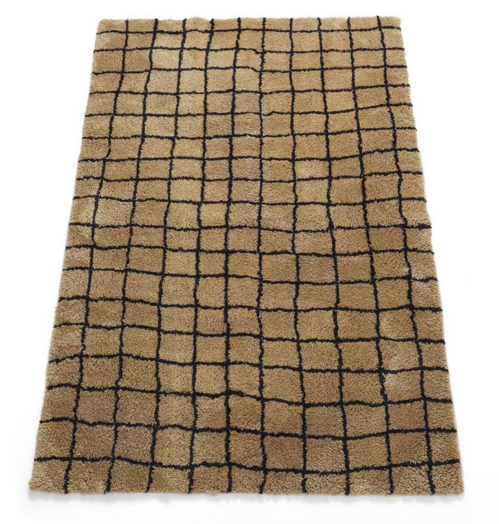 ラグ・カーペット JOURNAL STANDARD FURNITURE GRID RUG
