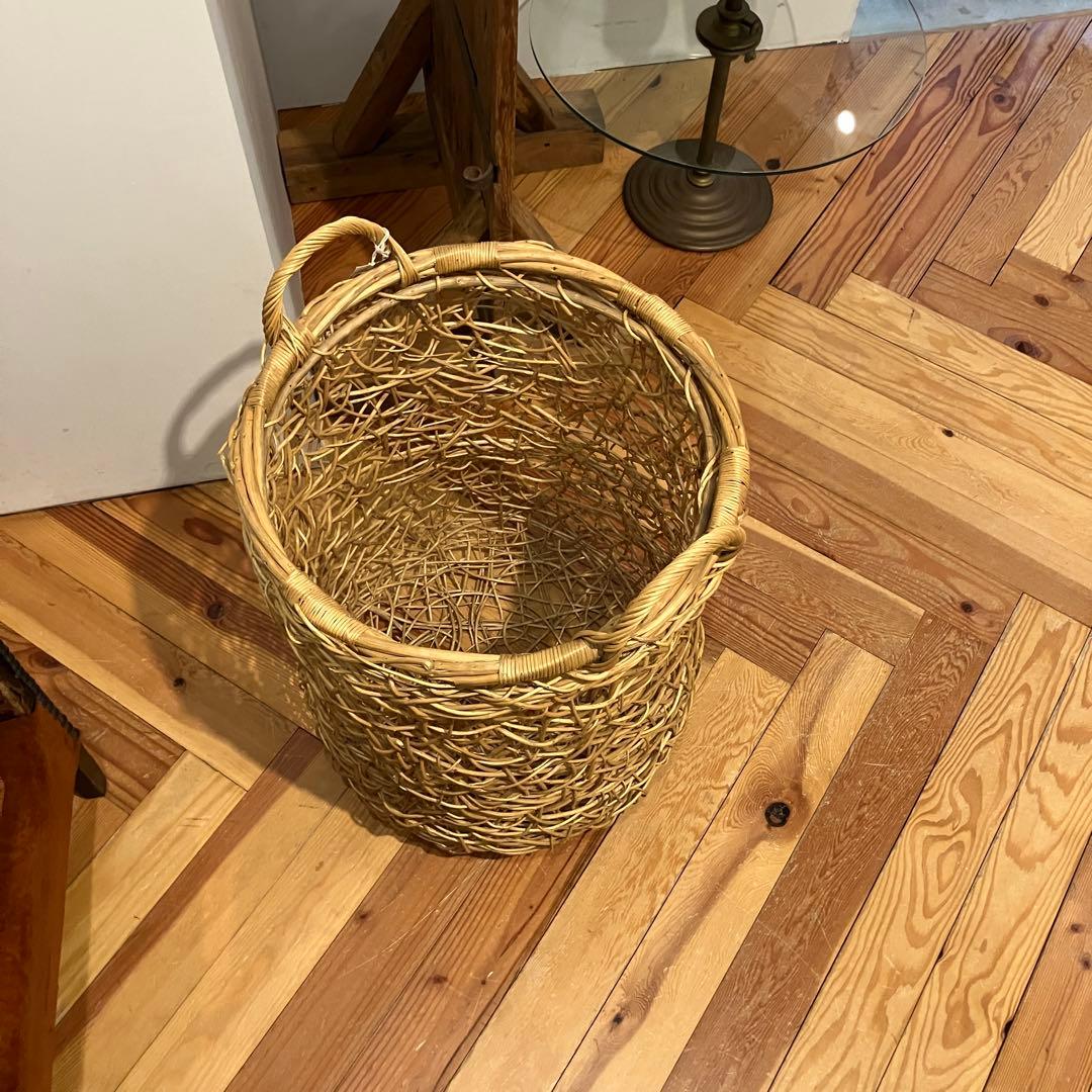 専用　アンティークランドリーバスケット　400 500