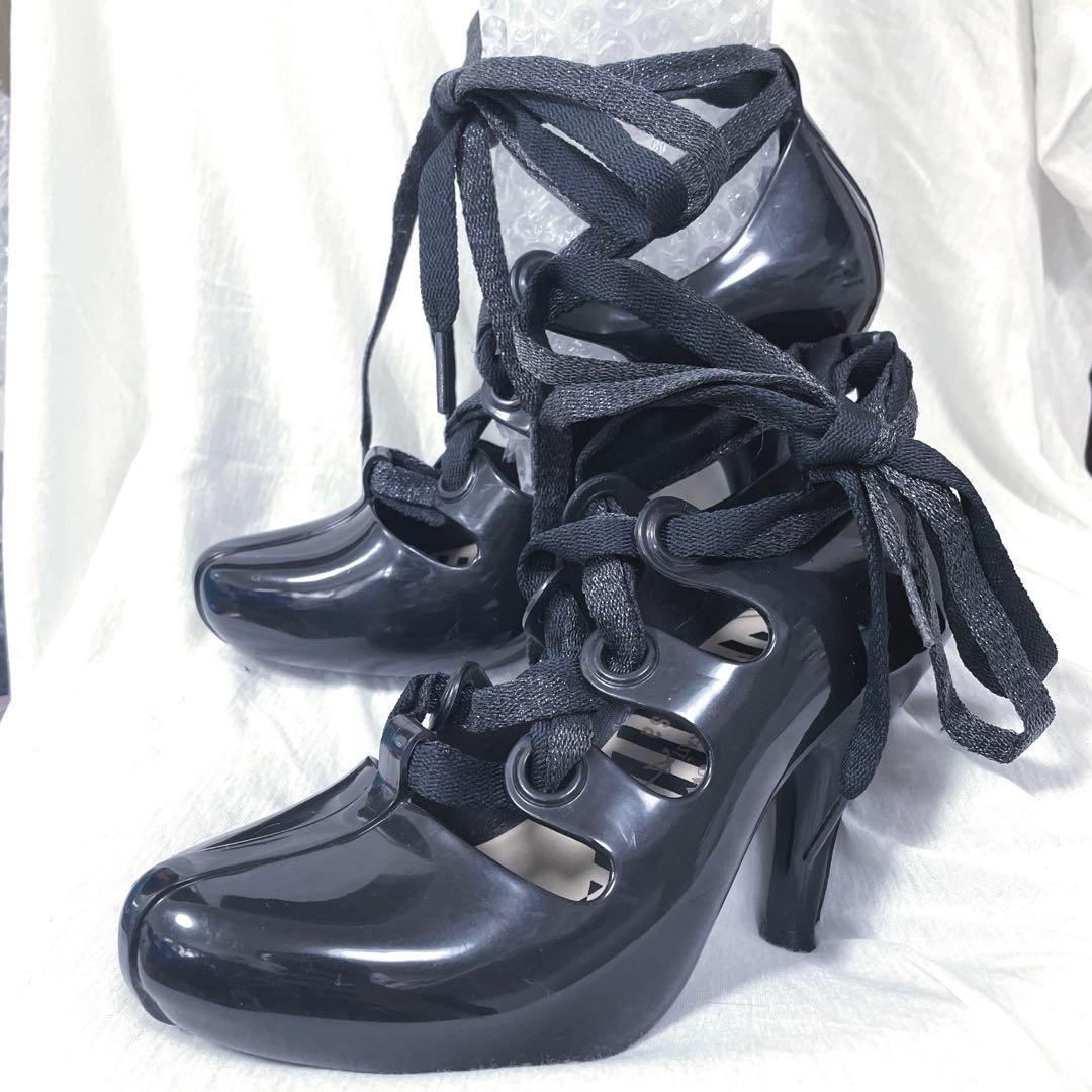 う*ぃ様 Vivienne Westwood Melissaレースアップ パンプ