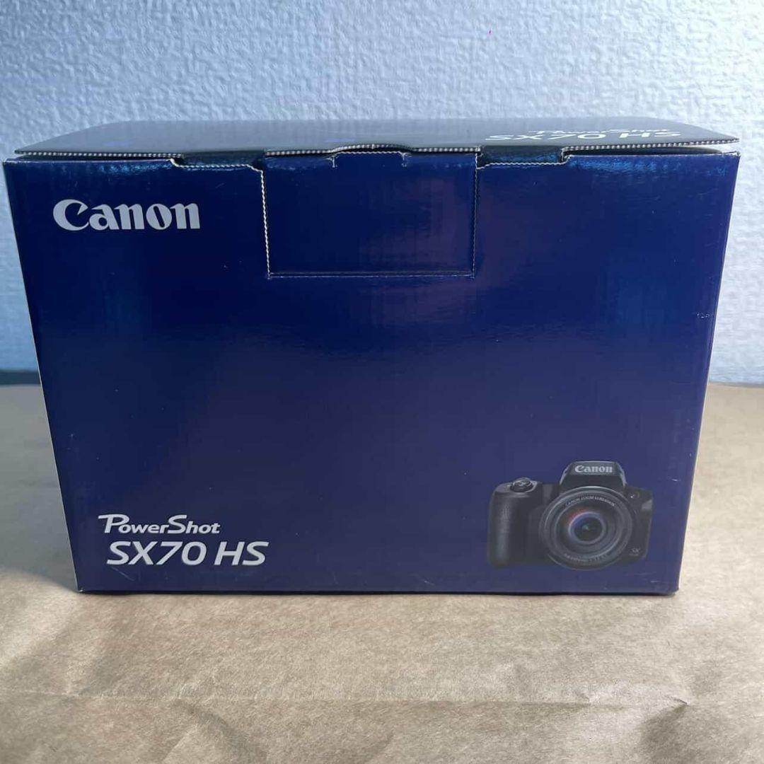 【新品展示品】Canon PowerShot SX70HS 本体　付属品あり完品