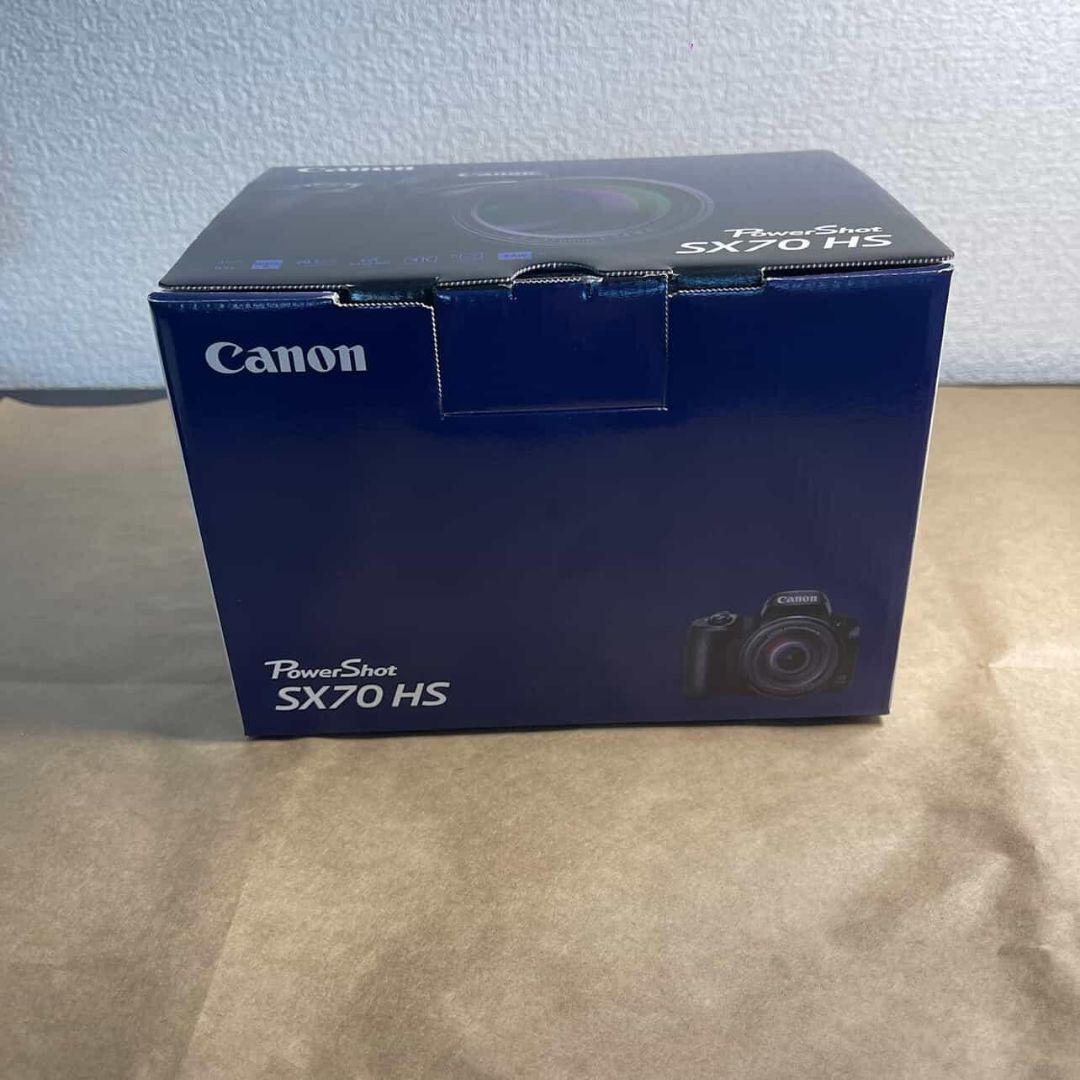 【新品展示品】Canon PowerShot SX70HS 本体　付属品あり完品