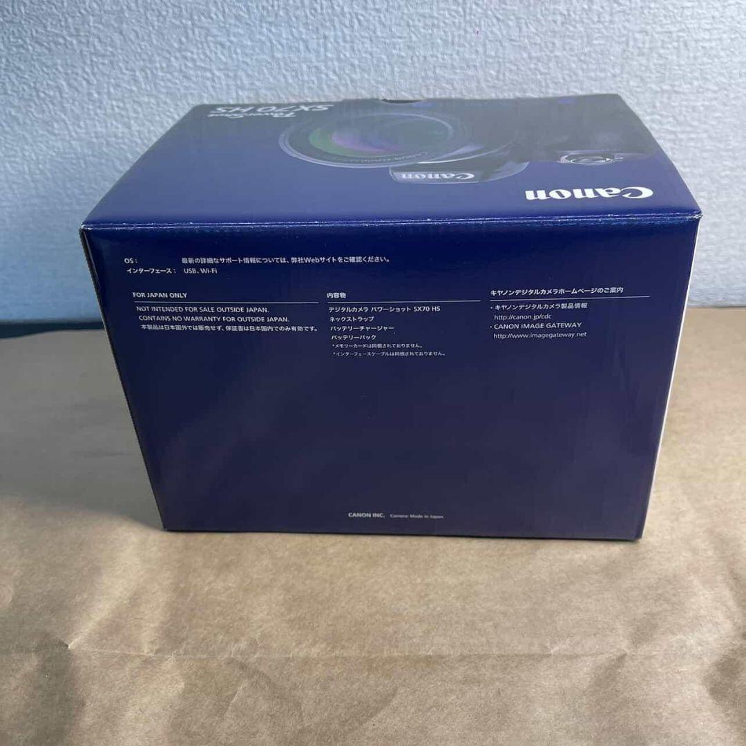 【新品展示品】Canon PowerShot SX70HS 本体　付属品あり完品