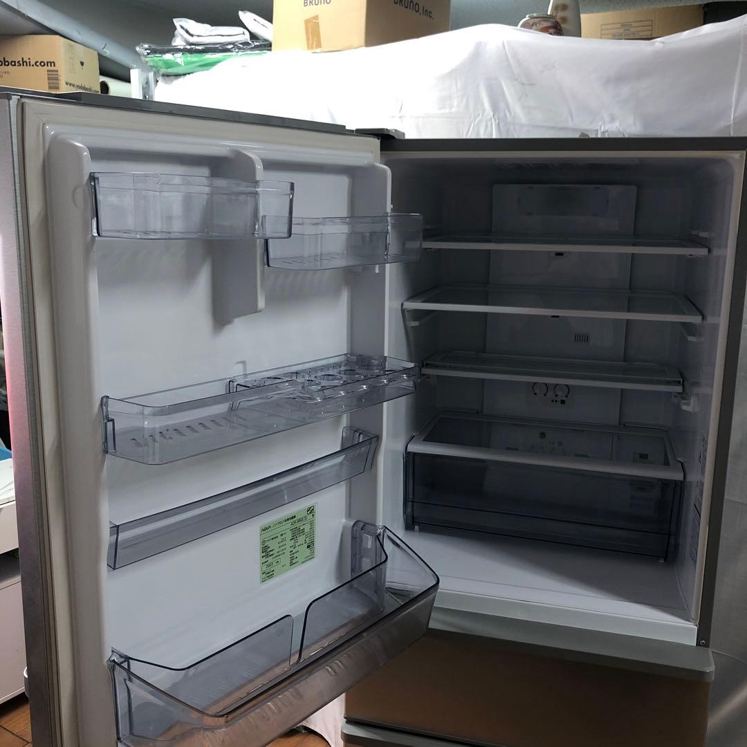 【美品】AQUA　ノンフロン冷凍冷蔵庫　AQR-36N2L　2023年製　K