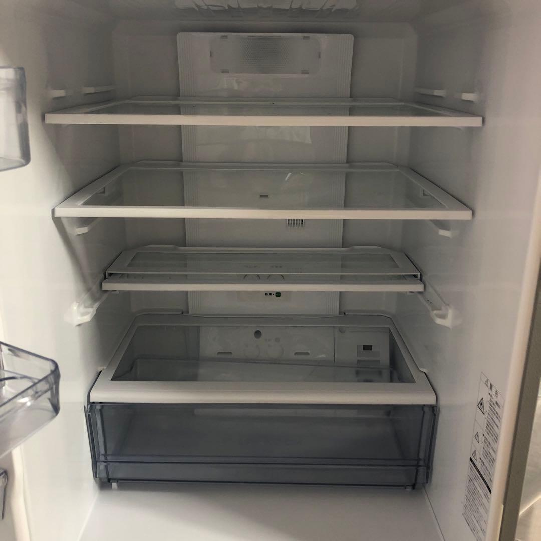 【美品】AQUA　ノンフロン冷凍冷蔵庫　AQR-36N2L　2023年製　K