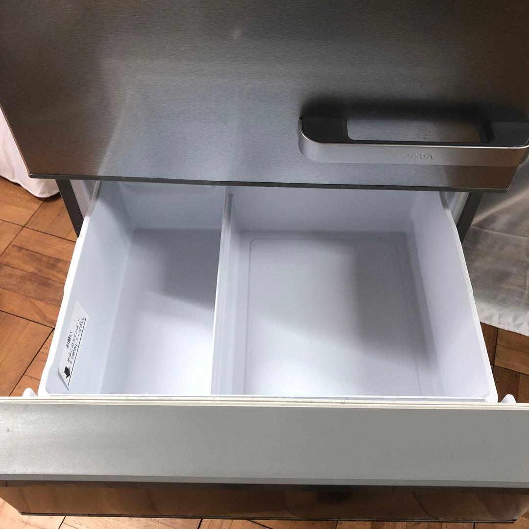 【美品】AQUA　ノンフロン冷凍冷蔵庫　AQR-36N2L　2023年製　K