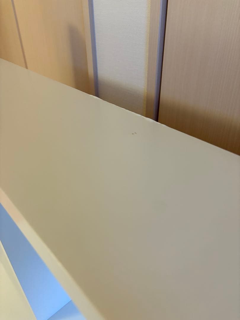 IKEA 勉強机　ホワイトデスク 収納付き