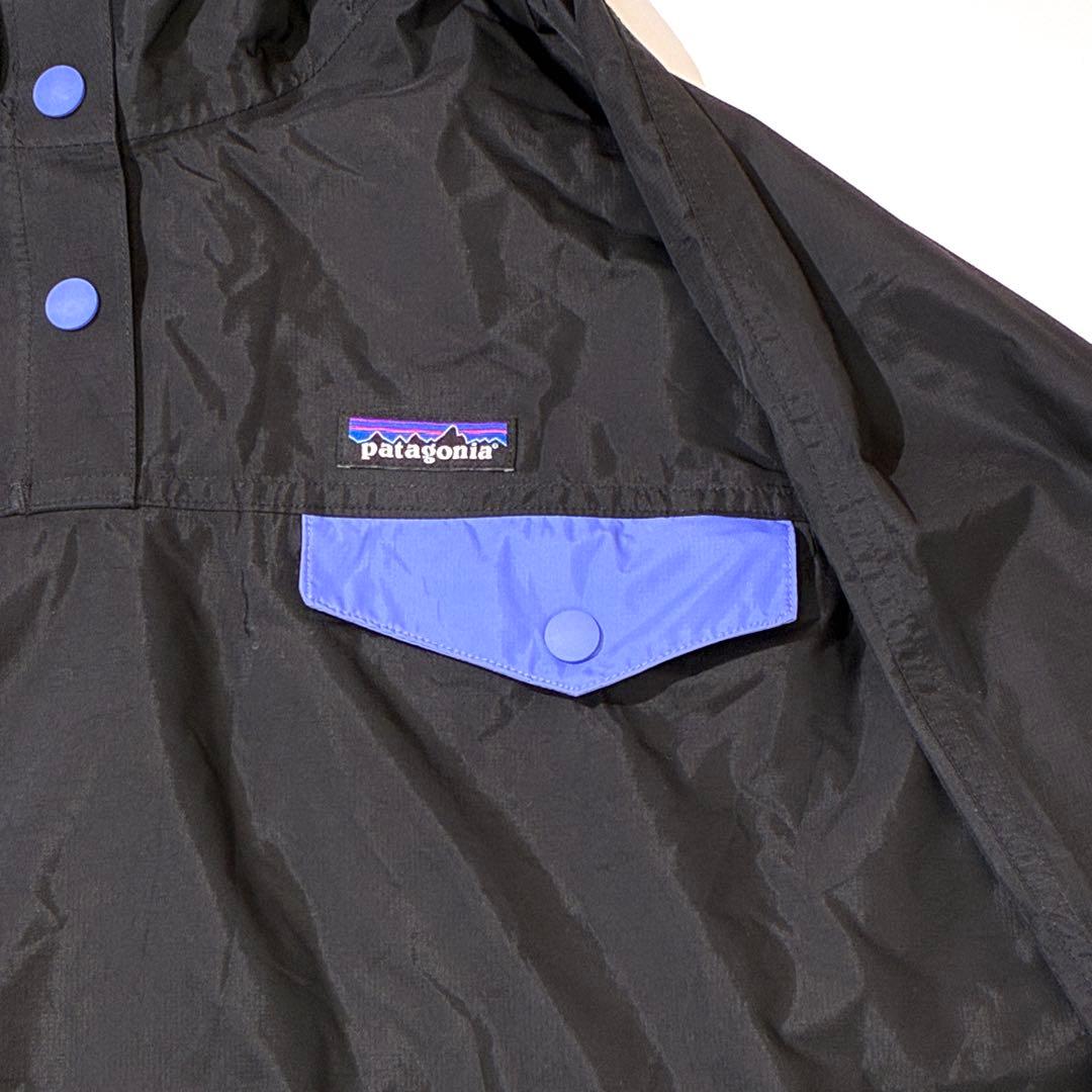美品 patagonia パタゴニア レインポンチョ レインコート レディース