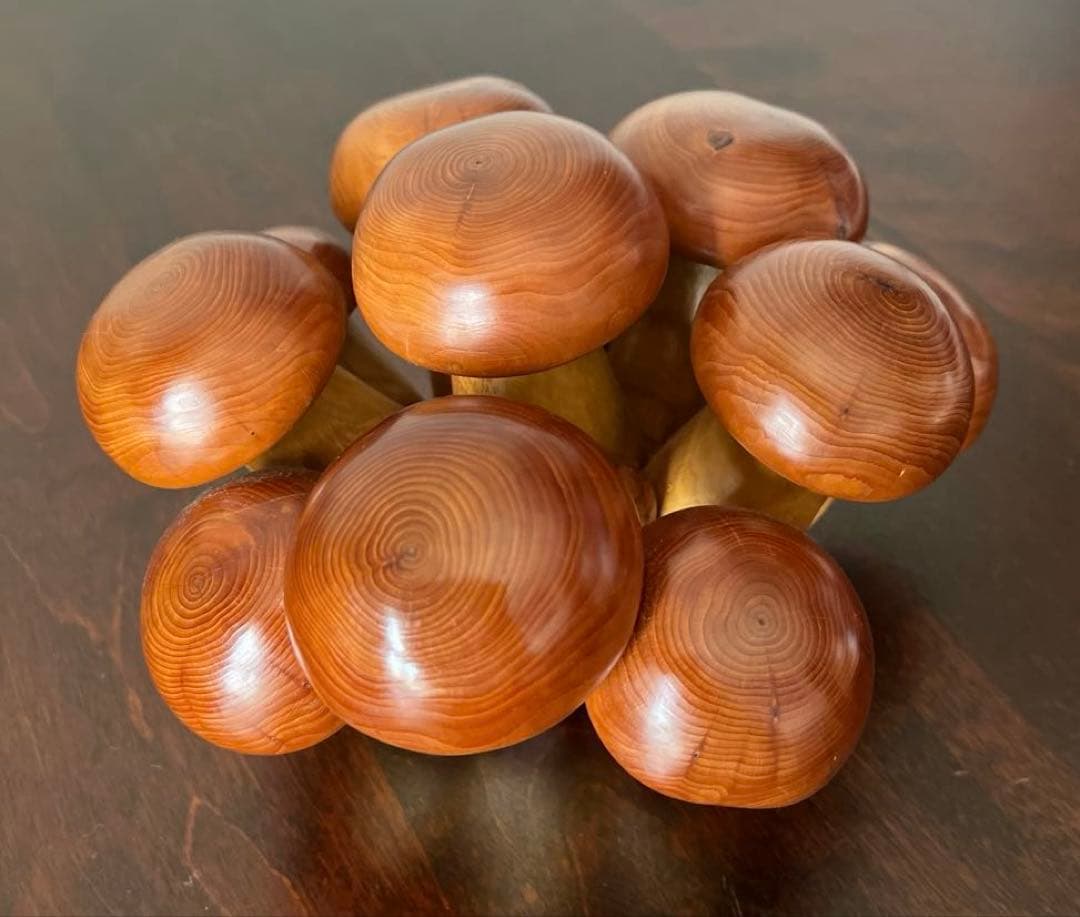 シンプルなリアルさがイイ！　キノコの置物　インテリア